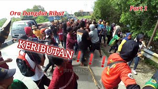 (PART 1) KERIBUTAN DI ARAK ARAKAN RAFIKA OKE LIVE ERETAN WETAN!!!   10-12-2022