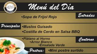 EJEMPLO DE MENU