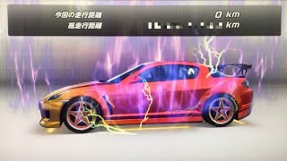 湾岸ミッドナイト5dx 走行距離 50万キロ 突破 貫通オーラ獲得