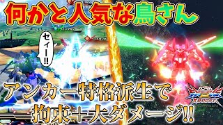 【クロブ実況】何かと人気な鳥さん アンカー特格派生ループで拘束＋大ダメージ‼【ガンダムダブルオーダイバーエース】