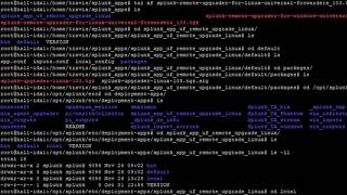 Install and configure the Splunk Remote Upgrader for Linux Universal Forwarder to remotely upgrade.