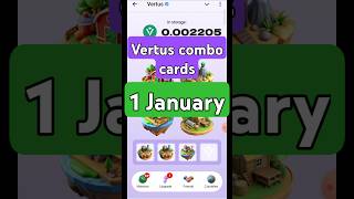 1 January vertus combo | Daily vertus combo |Today vertus combo | vertus combo 1 January 2025 #combo