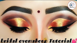 Bridal eyemakeup tutorial | Eye Makeup On Dummy | Eye Hand Art | # #makeup @Anit