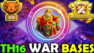 th16 war base link | best th16 base for legend league | best th16 war base with link 2024 - COC