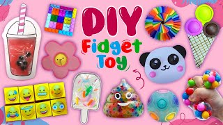 15 DIY Super Fidget Toys - Pop It and Stress Relief Toys - Viral TikTok s #fidge