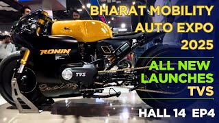 TVS new launches at Bharat mobility global expo 2025 | HALL 14 | EP 4