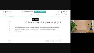 SIRI 26:  Tahsin Surah Al Kahfi Ayat 84-97    | | Oleh : Ustazah Dr. Nor Zatu Amni bt Mohamad