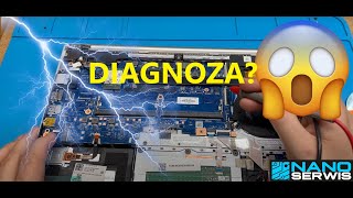 Ładny ale.......Diagnozuję  laptopa od Widza Hp 430 G6