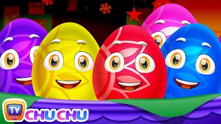 Learn Actions Words for Kids with ChuChu TV Surprise Eggs Toys & Nursery Rhymes | Snapping, Jumping