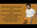 Defenceless-Lyrics-Louis Tomlinson