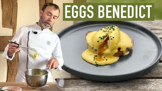 Perfect breakfast: EGGS BENEDICT I How to make poached eggs with hollandaise sauce