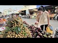 Market show: Buy fresh fruits to make dessert at home - Cooking with Sreypov