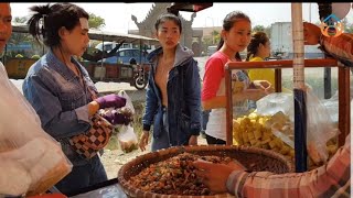 ខ្ចៅដូងមួយកំប៉ុង២០០០៛និងផ្លែឈើជូរមានលក់នៅមុខរោងចក្រផ្លូវជាតិលេខ៤/Snails sauce recipe/sour fruit