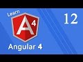 Angular 4 Tutorial - Form Validations #12