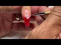 young nails nail demo fire free edge nail design acrylic gel paint nails