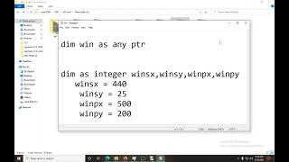 Free Basic Gui