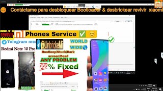 Revivir Xiaomi note 10 Pro | Desbrickear Mi, Flash, Bricked, pegado en el logotipo,Bootloader Locked