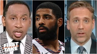 Stephen A. and Max react to Kyrie Irving saying he is focused on issues other than basketball