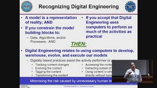 2017 Sep 20 - Digital Engineering: MBSE Approach for DoD  (HD Upload)