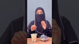 Cara ukhti minum pakai cadar