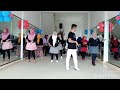 Bachata Risma Line Dance / Choreo by Risma Yulana / Demo by Sanggar Cantiq Jakabaring