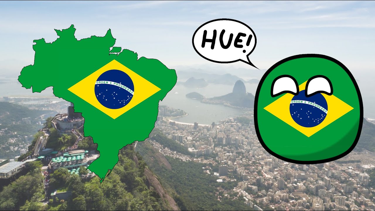 Brazil - Countryball Speedpaint - YouTube