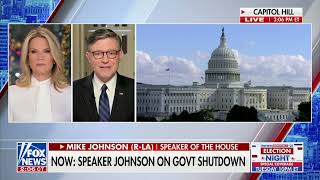 Speaker Johnson Joins The Story with Martha MacCallum on Fox News
