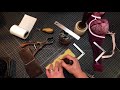 making the ultimate leather wallet the bachman