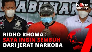 Kembali Terjerat Narkoba, Ridho Rhoma Minta Maaf | tvOne Minute