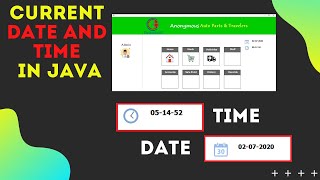 How To Display Date And Time In JAVA Using Netbeans | Date & Time In JAVA