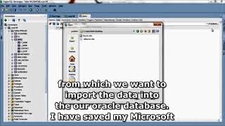 SQL tutorial 44 How to import data from Microsoft Excel to Oracle Database Computer tips and triks