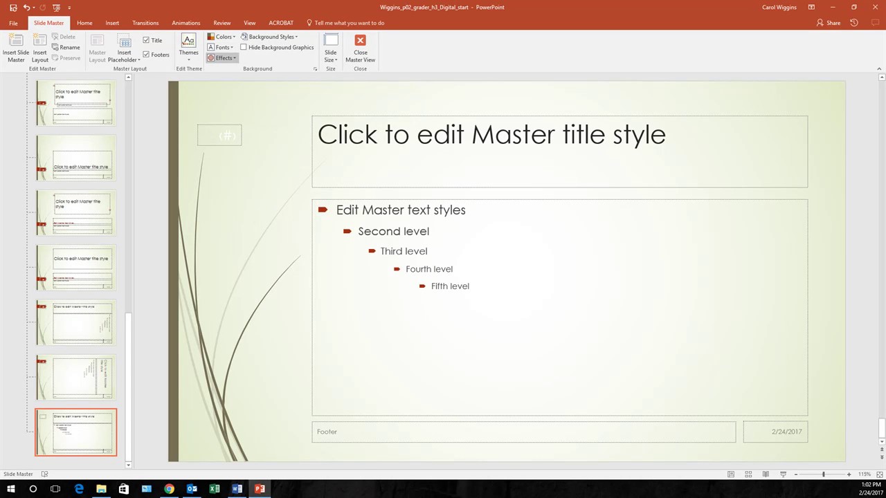 Powerpoint Chapter 2 Guided Project Youtube