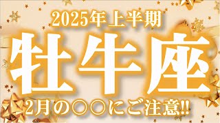 2025年上半期【牡牛座♉さん】2月は窃盗に厳重注意!! 愛情は倍返しで幸せGet!!