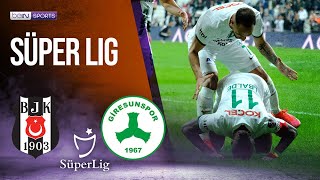 Besiktas vs Giresunspor  | SÜPER LIG HIGHLIGHTS | 11/27/21 | beIN SPORTS USA