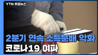 코로나19 여파로 2분기 연속 분배 악화...근로·사업소득 3분기 연속↓ / YTN