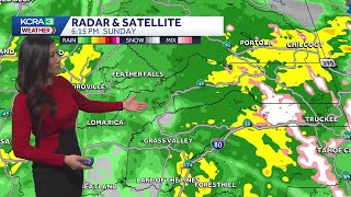 Northern California forecast: Monday is an Impact Day for rainy and breezy conditions