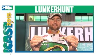 Lunkerhunt Natural Series Hatch Spin \u0026 Natural with FLW Pro Matt Arey | ICAST 2015