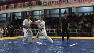 【新極真会】2016 All Russia Championship in Weight Categories women -55kg semifinal2 SHINKYOKUSHINKAI