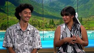 Aniki Ignacio on HiNow Daily Promoting the Countdown to Friendsgiving at Vivistop Honolulu