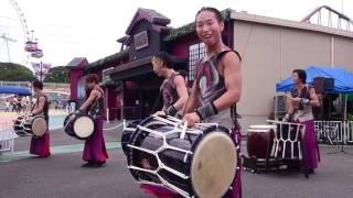 和太鼓グループ彩 Japanese Drum Group SAI 「渡辺ソロ～ドンパパ」2016年9月11日 よみうりランド