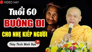 Tuổi 60 Ơi, Buông Đi Cho Nhẹ Lòng... Con Cái Đâu Phải Là Tất Cả Cuộc Đời | Nghe Thấm Tận Xương