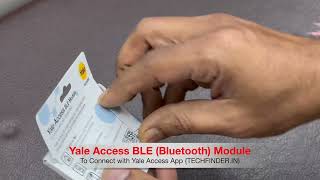 Yale Access BLE Bluetooth Module to Connect with Yale Access Mobile App