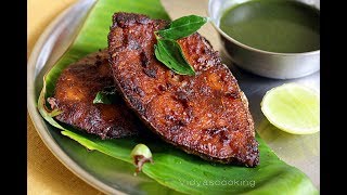 Restaurant Style Crispy Fried Seer Fish (Poricha Vanjaram Meen)