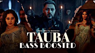 Tauba | Offical Music Bass Boosted | Payal Dev | Badshah | Malavika Mohanan|@APNIDHUNOFFICIAL