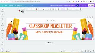 Live Tutorial: Canva ParentSquare Header