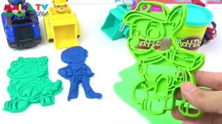 Learn Colors For Children With Paw Patrol Play Doh Toys   Nursery Rhmyes Songs For Kids