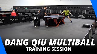 Dang Qiu Multi Ball Training | Singapore Smash 2025