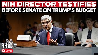 LIVE: NIH Director Jay Bhattacharya Testifies Before Senate Committee | US Budget & Health Hearing