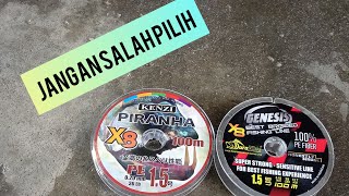 Benang pe kenzi piranha vs benang pe Genesis