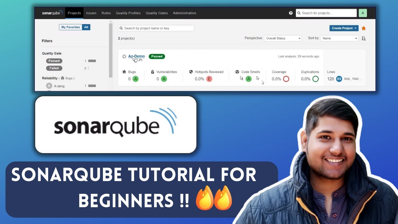 Sonarqube Tutorial For Beginners - YouTube